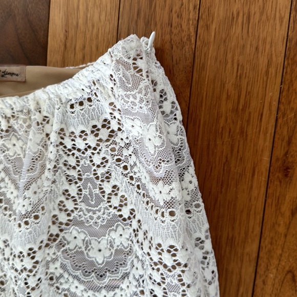 For love and lemons rosalita laced midi skirt - Picture 3 of 6